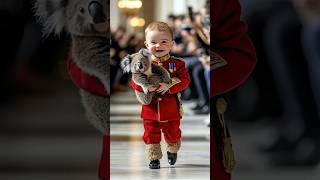 Kids and Animals Fashion Show KidsFashion CuteAnimals RunwayShow AIArt YouTubeShorts [upl. by Illom]