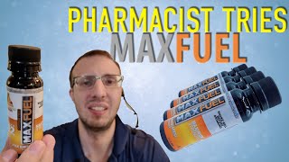 Pharmacist tries Sketchy Gas Station MAXFUEL drink and then fingers start tingling [upl. by Acinnad221]