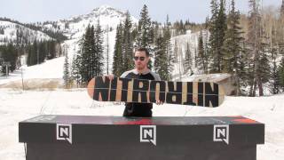 2015 Nitro Nomad Snowboard Splitboard Review [upl. by Irdua647]