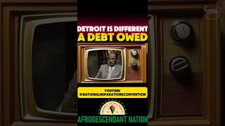 Detroit is Different  A Debt Owed afrodescendantorg reparationsnow [upl. by Gide]