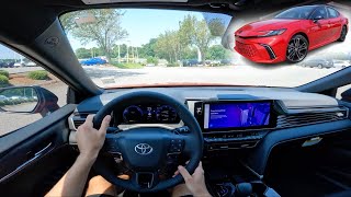 2025 Toyota Camry XSE  POV Walkaround and Test Drive ASMR [upl. by Eniaj]