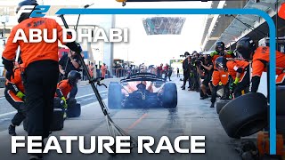 F2 Feature Race Highlights  2024 Abu Dhabi Grand Prix [upl. by Matthia]