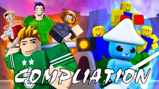 ROBLOX The Strongest Battlegrounds Funny Moments 😁 Compliation [upl. by Radek]