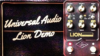 Universal Audio Lion 68 Super Lead Demo  All Presets [upl. by Blayze498]