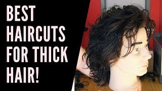 Best Haircuts for Thick Hair  TheSalonGuy [upl. by Parsons]