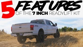 5 Features Of The F150 7quot ReadyLift KIT WORKS ON THE NEW POWERSTROKE [upl. by Harry]