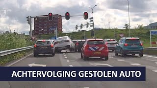 Politie  Gestolen auto  Gestolen kentekenplaten  INFRA [upl. by Sibley661]