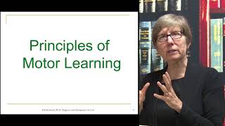 Section 4  Principles of Motor Learning CAS Video Series with Dr Edy Strand [upl. by Lal]