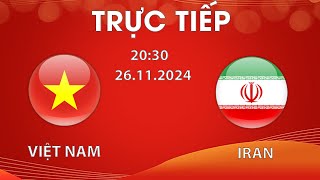 🔴NỮ VIỆT NAM  NỮ IRAN  VÒNG LOẠI U20 CHÂU Á  NỮ TÂY Á CÓ KHIẾN NHỮNG CÔ GÁI VIỆT CHÙN BƯỚC [upl. by Ailedamla]