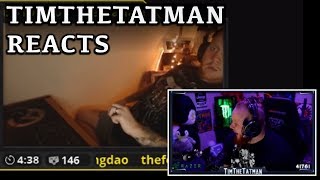 TimTheTatman REACTS TO quotOversalt with Timthetatmanquot [upl. by Aicemak]