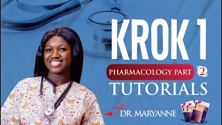 KROK 1 PHARMACOLOGY PART 2 krok1preparation [upl. by Haorbed]