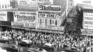 Nathan’s Famous celebrates 100th birthday [upl. by Eenaffit968]