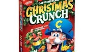 Capn Crunchs Christmas Crunch Review [upl. by Saraann]