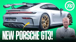 FIRST LOOK Porsche 911 GT3 — What’s New [upl. by Hsatan]