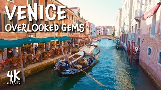 VENICE Italy 4K Walk Overlooked Gems Cannaregio to Castello [upl. by Aleicarg]