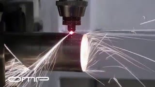 OMP TFIBER 220 LASER  Marking and Folding cut [upl. by Aztinay]