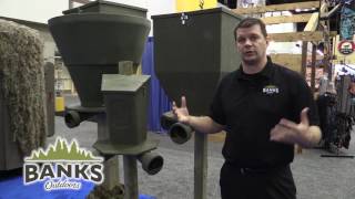 Banks Outdoors  Deer Feeders  2017 ATA Show [upl. by Nivlad]