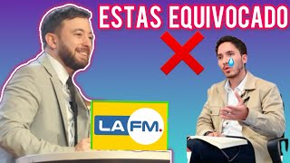 Agustín Laje SILENCIA a Periodista Progre En Colombia 🇨🇴 La FM  Reacción [upl. by Brodeur]