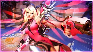 Pink Mercy Main Competitive Gameplay 🩷 POTG 🩷 Overwatch 2 [upl. by Kimball849]