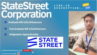 State Street CorporationApprenticeshipworkfromofficejobs freshersjobs [upl. by Mika391]