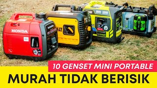 10 REKOMENDASI GENSET MINI PORTABLE TERBAIK 2024 [upl. by Kirstin]