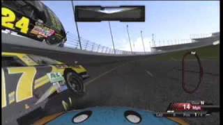 Nascar 09 Glitches at Daytona [upl. by Yasmin]