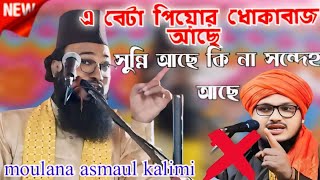 এ বেটা পিয়োর ধোকাবাজ আছে ✓ moulana asmaul kalimi bangla waz manqabat [upl. by Baptista2]