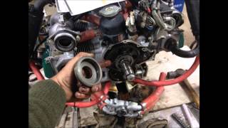 Rotax 912 starting kickback with faulty sprag clutch [upl. by Androw]