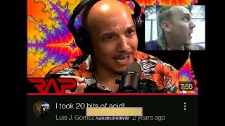 Luis Gomez on why he pinched  30 hits of acid  video [upl. by Anera]