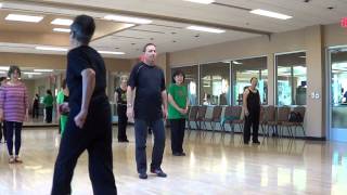 TIE A YELLOW RIBBON Line Dance Teach amp Demo By Choreographer in Las Vegas [upl. by Lohner]