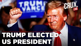 Trump Wins Wisconsin And 270 electoral Votes Needed to Clinch Presidency  US Election Result Live [upl. by Novikoff]