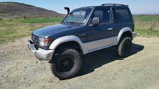 Mitsubishi Pajero V6 3000 acceleration 0 100 kmh [upl. by Vernita328]