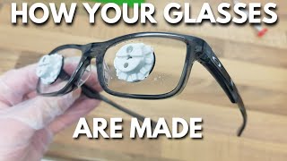 How prescription glasses are made [upl. by Ennairak]