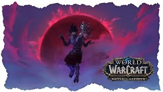 Bwonsamdi Blood Moon Rising Cutscene  Zuldazar Raid Patch 81 [upl. by Eusebio]