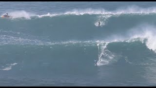 Nazaré Going From 6ft To 30ft Overnight [upl. by Hendel696]