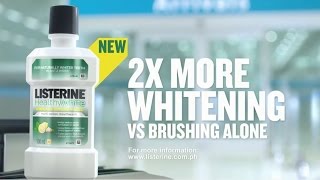 Be a SMILEBRITY with the NEW Listerine Healthy White [upl. by Allmon]