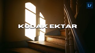 Kodak Ektar 100 Film Preset  Lightroom mobile Free Preset [upl. by Rusticus]