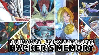 Digimon Story  Cyber Sleuth Hackers Memory  All Ultimate Digimon Special Attacks amp Victory Poses [upl. by Gnagflow]