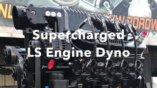 WhippleSupercharged LS Engine Dyno Pulls 1082 hp on Pump Gas [upl. by Ekihc]