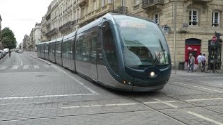 Bordeaux Alstom Citadis 402  Hôtel de Ville Lignes A et B [upl. by Trebreh]