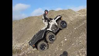 CanAm Outlander 6x6 1000 XT  Motocykelsk [upl. by Eustazio]