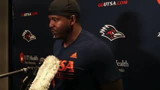 UTSA DL Ronald Triplette Media Availability 102924 [upl. by Glennie]