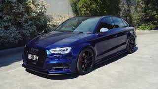 Audi S3 8V Sedan FL Front Lip Splitter Range [upl. by Cynthie779]