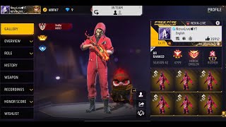 Free Fire Live Rank Push [upl. by Eromle798]