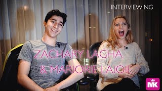 MARJORIE LAJOIE amp ZACHARY LAGHA EXCLUSIVE INTERVIEW by MK Blades [upl. by Nonnerb]