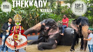 Thekkady Kerala  Top 5 places to visit  A to Z Details Periyar Tiger Reserve All Activities EP5 [upl. by Roban]