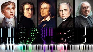 The Evolution of Liszts Music From 10 to 73 Years Old [upl. by Eamon]