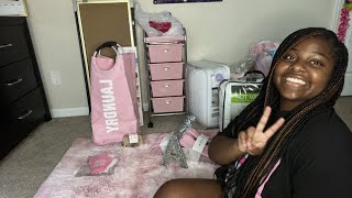 YogirlArii Dorm Haul LifeWithAriel Pinkdormhaul [upl. by Dogs]