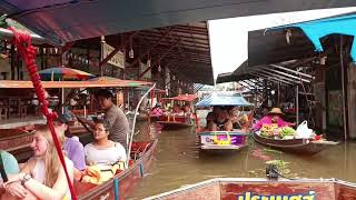 Damnoen Saduak Floating Market Part 2  Vlog Review No 137 [upl. by Frolick]