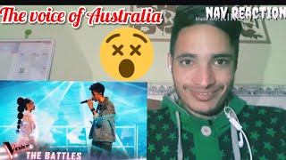 The Battles Zeek v Lara Lovely  The Voice Australia  Reaction [upl. by Barrada235]